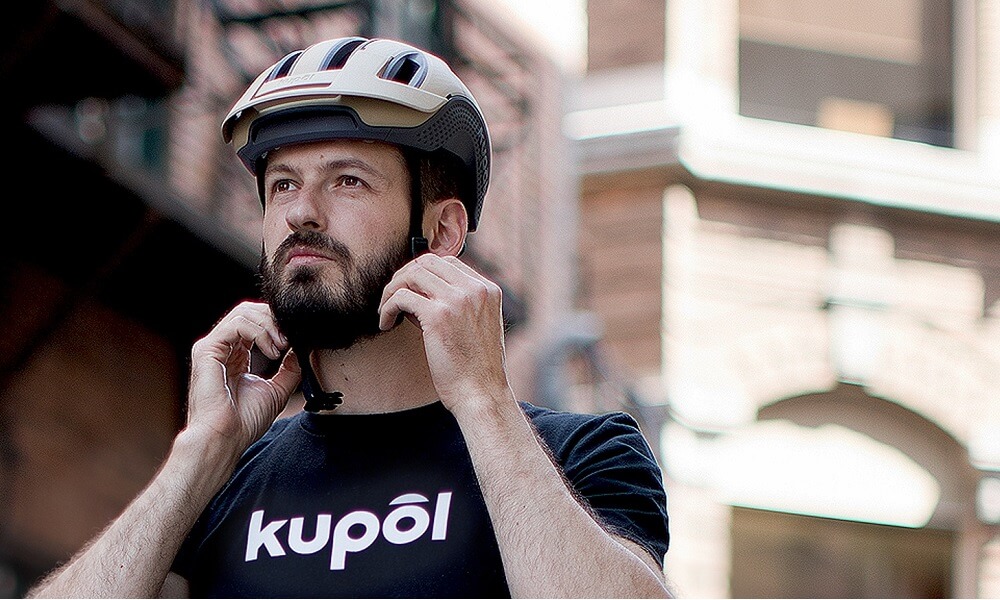 The world’s first 3D printed bike helmet by Kupol!