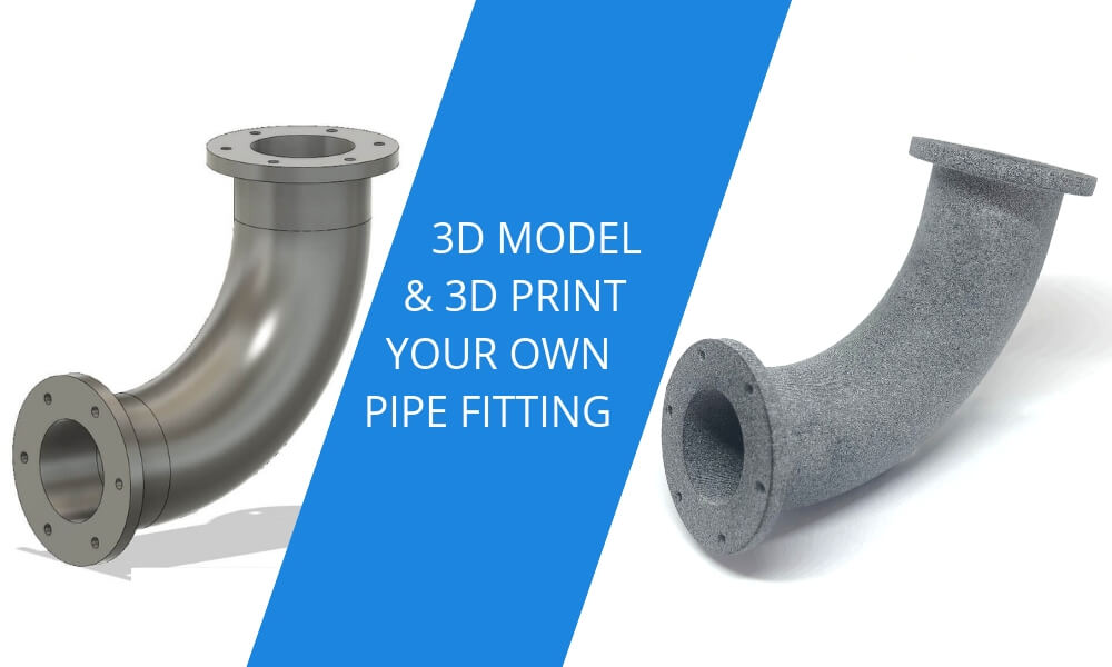 Easy 3D printed pipe fitting tutorial: Do It Yourself with us