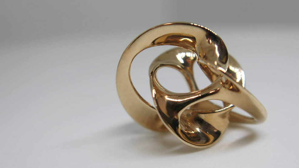 High Jewelry Ring 3D model 3D printable