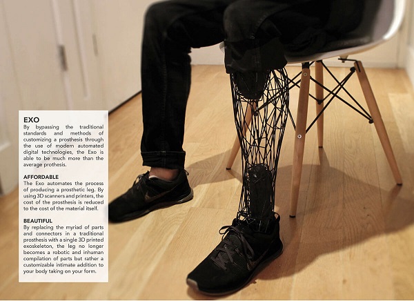 3D printed prosthetics