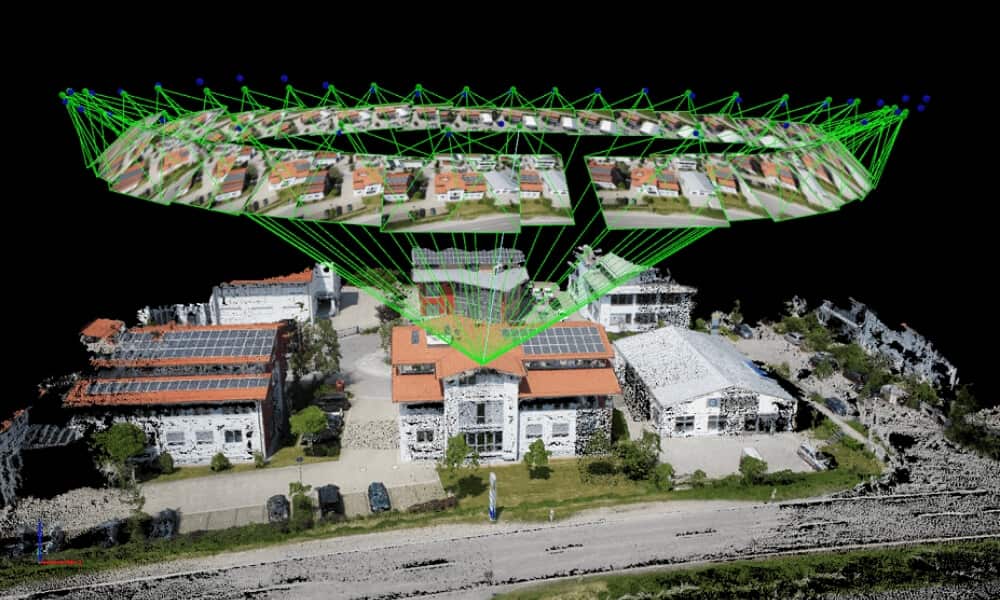 Drone online 3d scanning