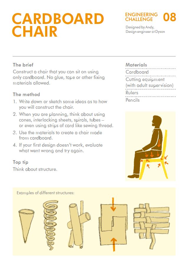 The Cardboard Chair Challenge