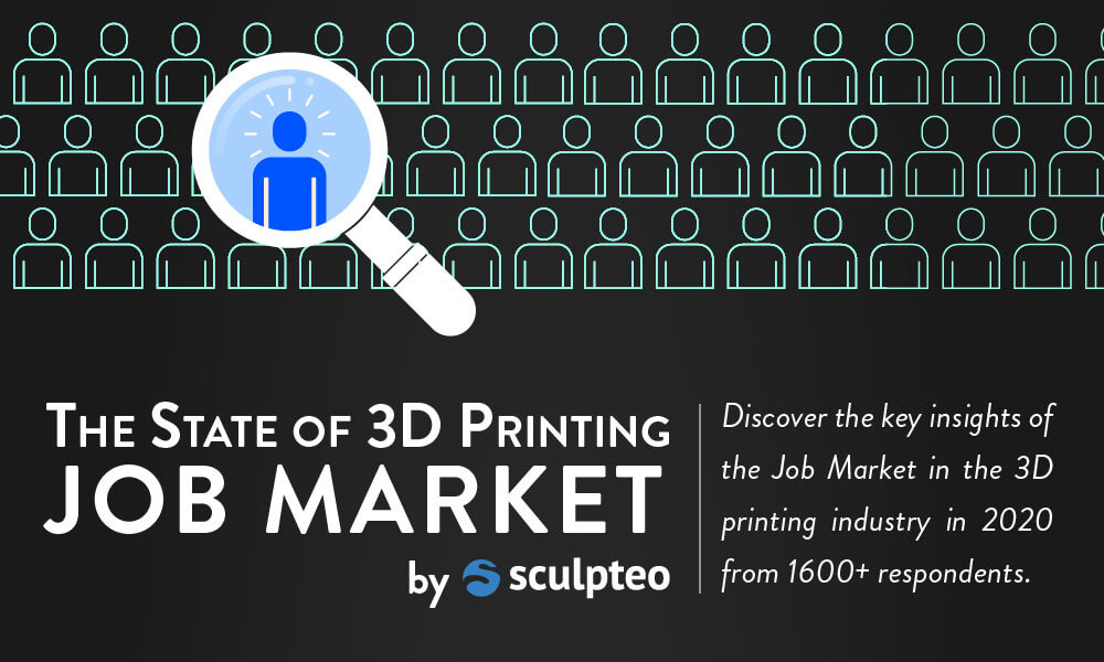 Focus du Baromètre de l’Impression 3D 2020 : Le Marché de l’Emploi