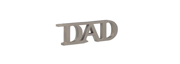 dad keychain