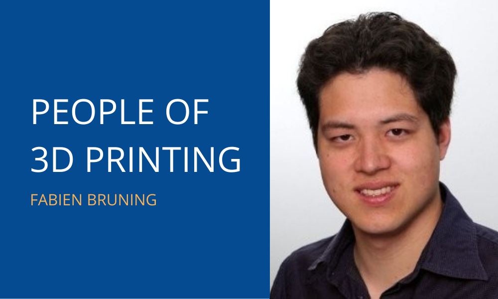 People of 3D Printing: Fabien Bruning