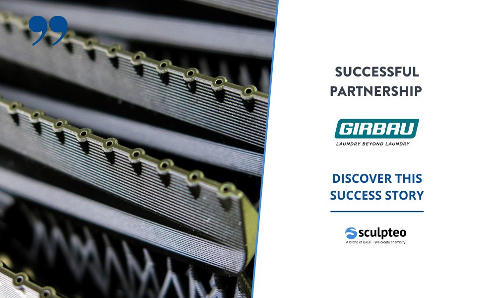 Girbau : Efficacité accrue avec la fabrication additive
