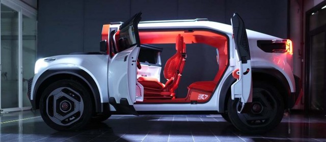 Découvrez la collaboration entre Citroën et BASF: Oli, un concept car innovant