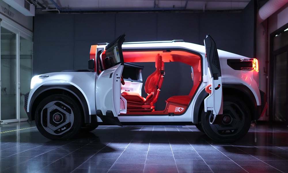 Collaboration Citroën & BASF : concept car innovant