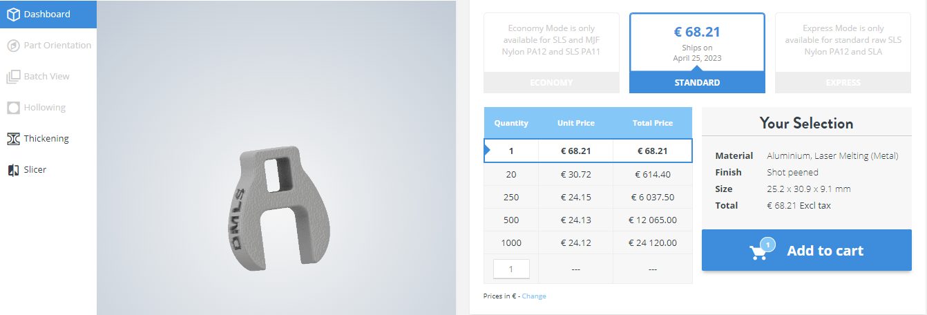 updated dmls price