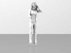 Woman on Phone