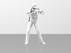 Cop with Longgun