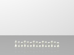 Adomoc Set of Pieces - Light