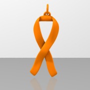 ribbon pendant