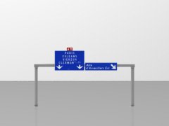 panneau de signalisation autoroute francais