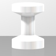 Tamper à café double face