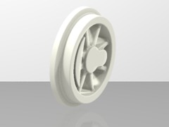Roue loco Ø78 1/8