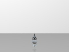 INS Shivalik  1/700 Waterline
