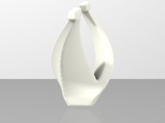 V_ Lettre tordue(sens inverse)