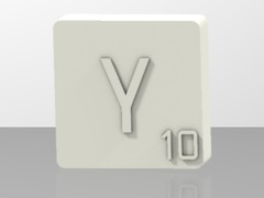 Scrabble Y 10