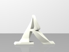 R_ Twisted Letter