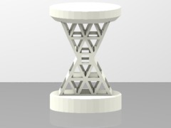 Display Pedestal - Prism Shells