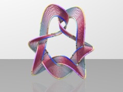 81crossingknot_SeifertMatrixSurface_cage