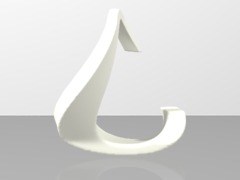 C_ Lettre tordue(sens inverse)