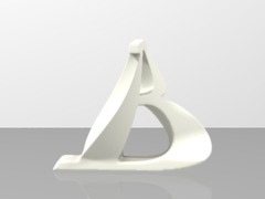 B_ Lettre tordue(sens inverse)