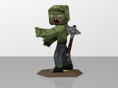 Zombie&Hache BDcraft