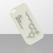 coque iphone 5 molecule THC