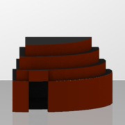 Cachette d'angle reptile 