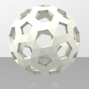 Football Holes Sphere