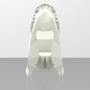 Low Poly Alligator Head
