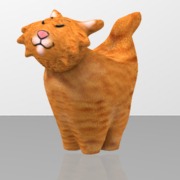 red tiger cat