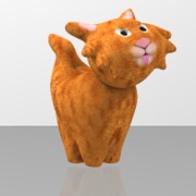 chaton roux