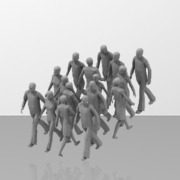 People walking (scale1:50)