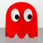 Pac-Man's red ghost