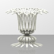 Architectural Candlestick holder 3