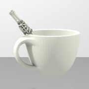 Espresso Cup Grimlock Sword Transformer Style