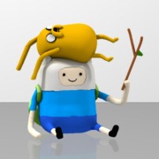 Jake and Finn adventure time