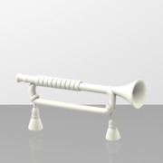 Trompette version longue Playmobil - 1er Empire