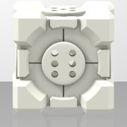 Portal Companion Cube DICE (Hollow)