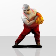 Sexy Fire Mario Figure