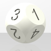 Dé D8 Sphérique