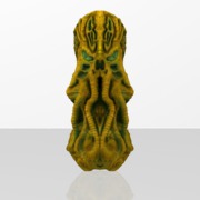 Cthulhu walking cane topper