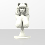 Figurine De Faye En Buste