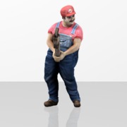 Sexy Mario Wrench Pose