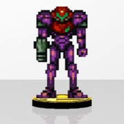 Samus Gravity Suit Amiibit Figure
