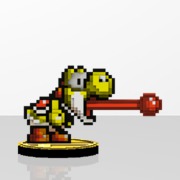 Yoshi Amiibit Figure Yellow