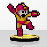 Mega Man Amiibit Figure Atomic Fire